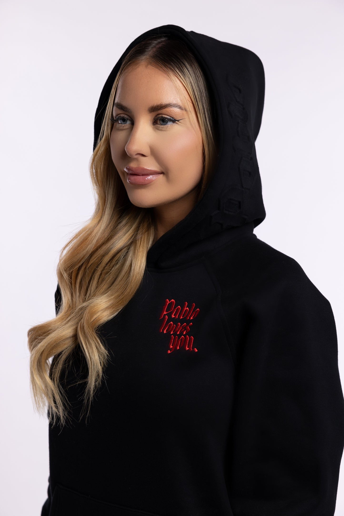 Pablo Loves You Unisex Hoodie Black