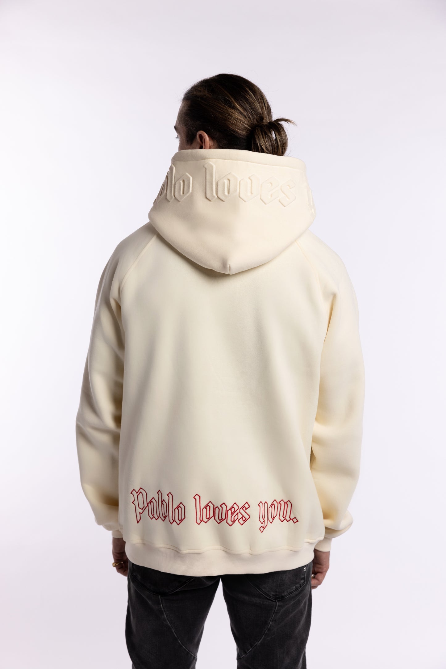 Pablo Loves You Unisex Hoodie Off-White