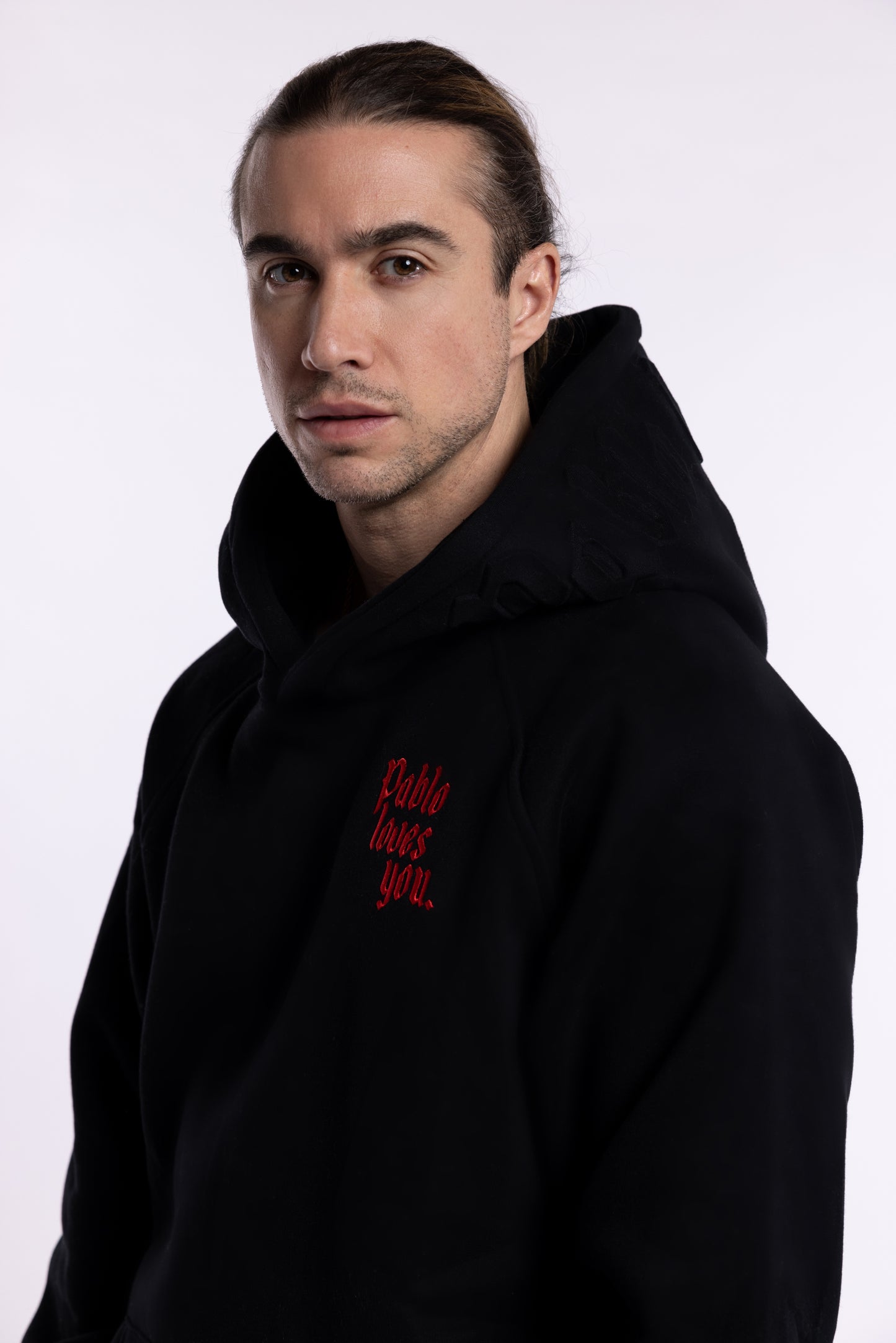 Pablo Loves You Unisex Hoodie Black