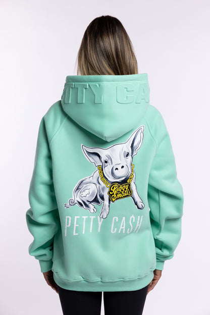 Petty Cash Unisex Hoodie Green