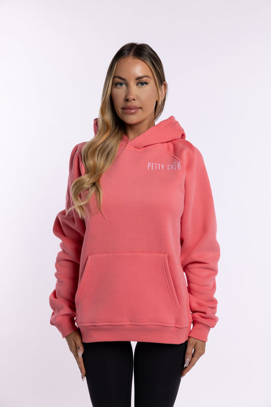 Petty Cash Unisex Hoodie Pink